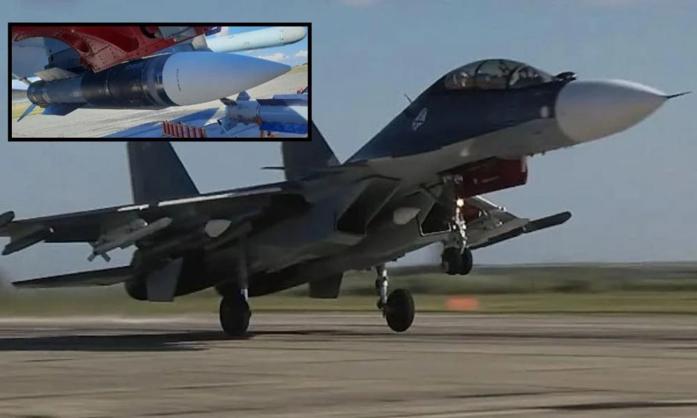 Έτσι θα «καλωσορίσει« τα F-16! Η Μόσχα ενσωμάτωσε τον πύραυλο-εφιάλτη των Ουκρανών στο μαχητικό Su-30SM2 (Βίντεο)